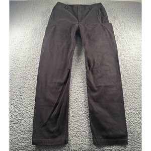 Yeezy Gap Engineered By Balenciaga Cargo Pants Mens 30 Black Double Knee Cotton